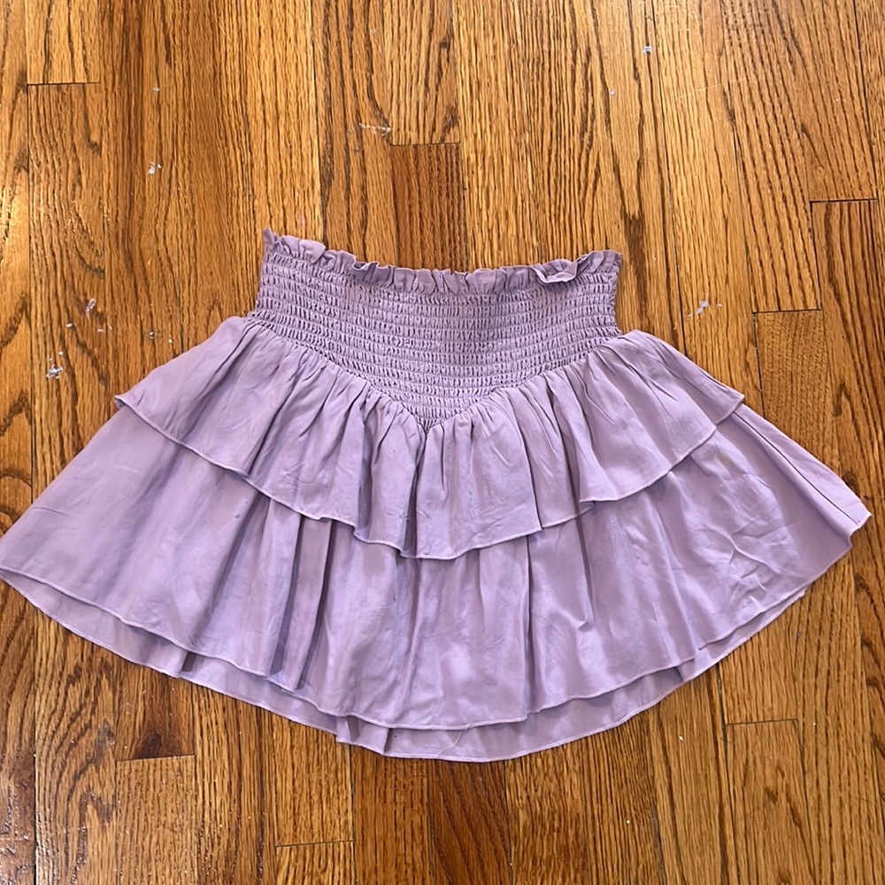 Katie j nyc Brooke layered mini skirt